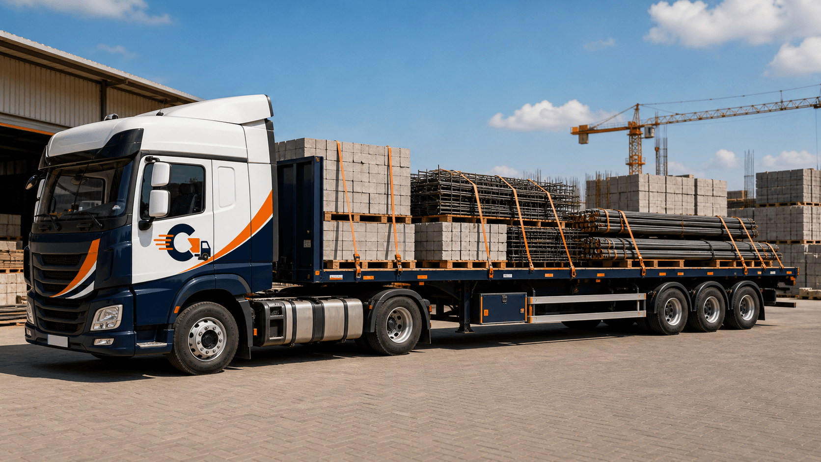 Construction supply with CargoMov construction logistics