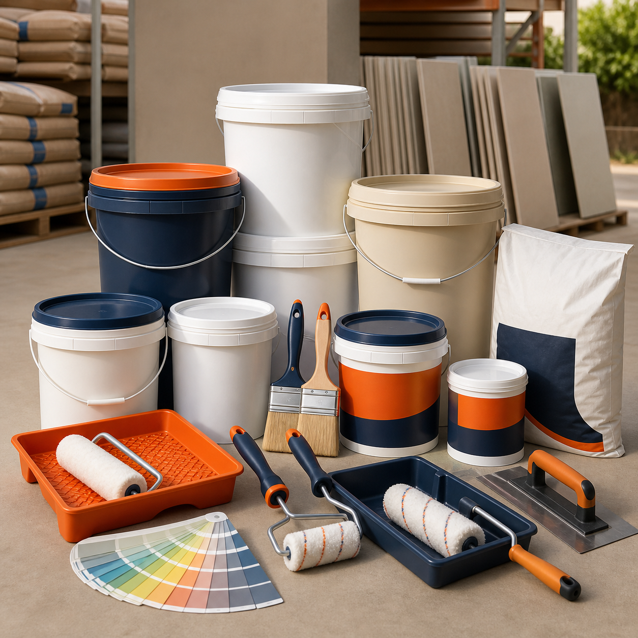 Paints and finishing materials